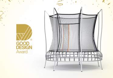 Vuly Thunder trampoline – Winner of a Good Design Award®! 