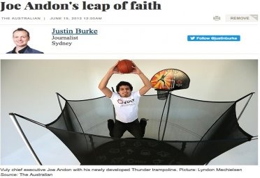 Joe Andon's leap of faith